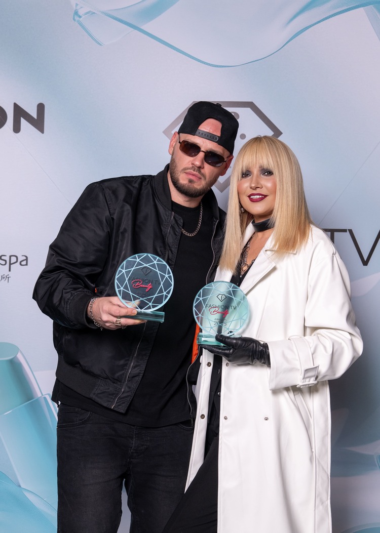 NJohn и Анжелика Агурбаш. «Fashion Beauty Awards 2025»